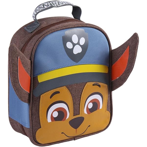 Paw Patrol Kinderrucksack Von CERDA – Blau, Mit 3D-Applikationen, Polyester, Verstellbare Träger, Für Abenteuer