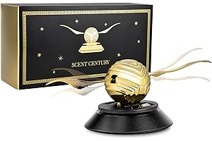 ‎KWAK'S Kwak's Auto Lufterfrischer, Solar Auto Lufterfrischer mit schwingenden Flügeln für Auto Innenraum Autorotation Dekoration Zubehör (Golden, 2 Aroma)