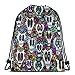 Produktbild best pillow Calaveras - Sugar Skulls and Flowers_7530 3D Print Drawstring Backpack Rucksack Shoulder Bags Gym Bag for Adult 16.9"x14"