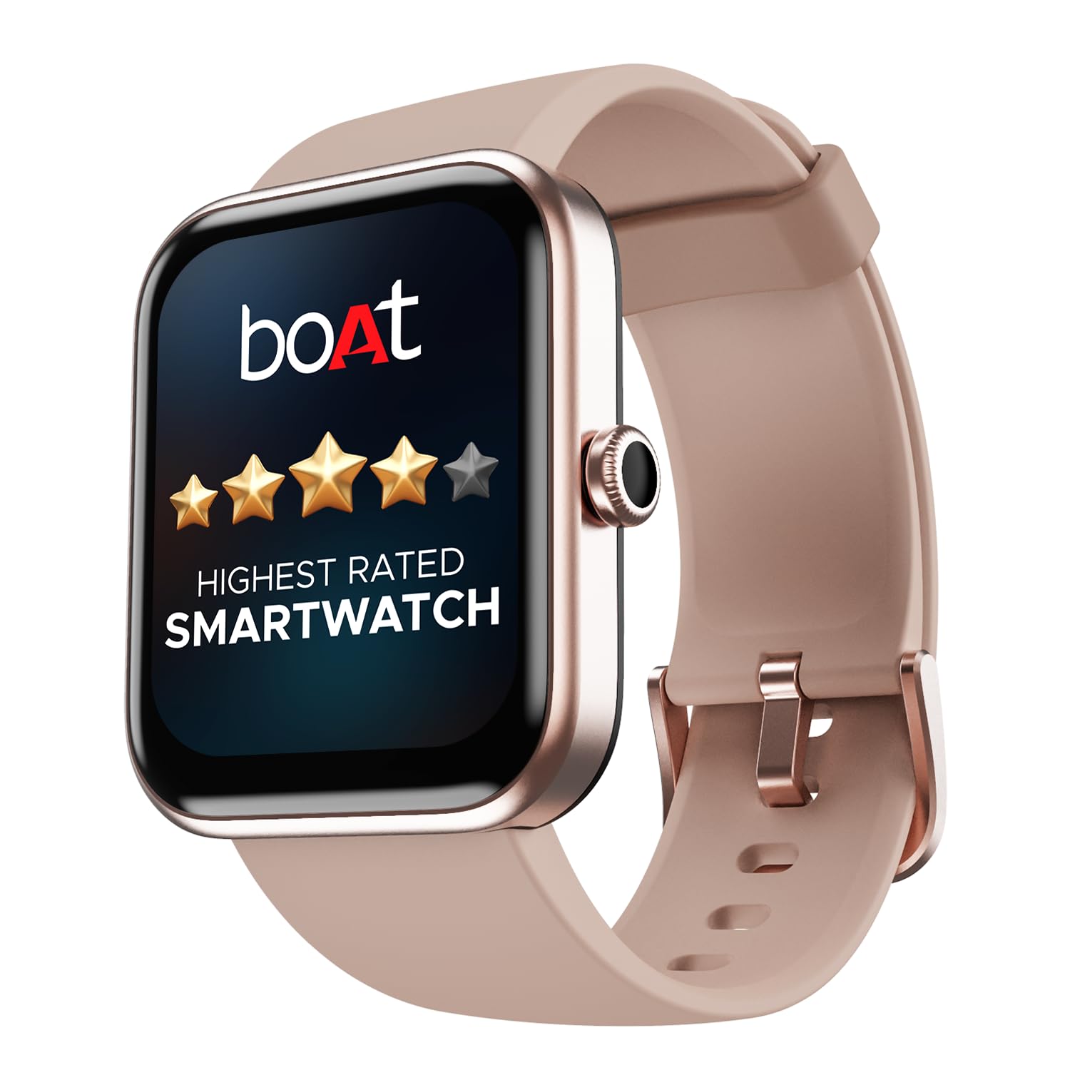 boAt Xtend/Xtend RTL Smart Watch with Alexa Built-in, 1.69” HD Display, Multiple Watch Faces, Stress Monitor, Heart & SpO2 Mo