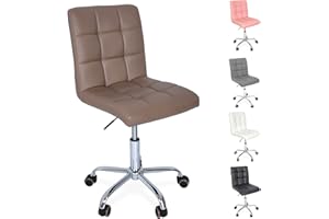 Beltom® Sedia ufficio studio girevole regolabile in altezza perfetta in camera da letto scrivania PC e arredo casa - Terra