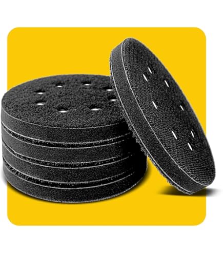 2 Pezzi 5 Pollici  125 Mm  8 Fori Pad Di Interfaccia In Spugna Morbida Per Superfici Irregolari~p142230353 - Foto 9