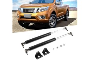 JINMAYA 2 Stücke Gasfeder Dämpfer Motorhaube, für Nissan Navara NP300 D23 2014-2019 Motorhauben Gasfeder Stoßdämpfer Stabile Unterstützung Hydraulikhebel