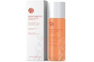 Shefave Stretch Marks Removal Stretch Mark Oil - Jojoba 0il for Skin Scar Oil Stretch Mark Cream Body Oil for Women - Improves the Appearance of Stretch Marks Scars and Uneven Skin Tone, 121ml