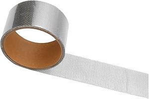 Rumyve Fly Screen Mosquito Net Repair Tape,5cmx2m Window Screen Repair Kit,Insect Mesh Replacement Sturdy Polyester Mesh to Prevent Tearing Without Blocking Vision(Gery)