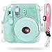 Produktbild Katia Kamera Hard Case Tasche für Fujifilm Instax Mini 9 Instant Kamera, auch für Fujifilm Instax Mini 8 Sofortbildkamera mit Strap - Glänzend Transparent