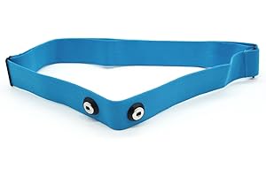 Ceinture de remplacement élastique Soft-Strap Sangle de Poitrine Compatible Avec Sport moniteur fréquence cardiaque Garmin, W