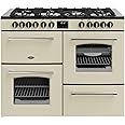 Belling Farmhouse 110cm Dual Fuel Range Cooker - Cream