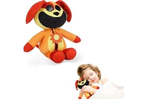 BYTLXM Smiling Critters Series Figure, Smiling Critters Plush Toy, Smiling Critters Series Figure Soulagement de la Pression en Peluche pour Fans et Les Amis Magnifiquement Cadeaux (Jaune)