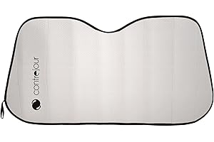 Contrejour 463604 - Parasol para Cristal Delantero, Aluminio, Aislante, M