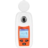 AKILLI SENS&Ouml;R ST335A LCD Dijital Refraktometre Taşınabilir Elde Taşınabilir Bal Refraktometresi ATC Şeker Y&uuml;zdesi Test Cihazı