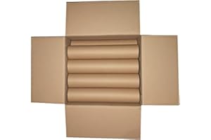 NIIK 12 tubi di in cartone resistenti per spedizione con tappi 35 x 7 cm disegni fogli poster stampe A4 A3 spedizioni