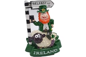 MUYU MAGNET Belfast 3D - Magnete da frigorifero per casa e cucina, motivo: Irlanda del Nord Irlanda del Nord