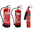 FireShield 6Ltr AFFF Foam, 6Ltr Water & 2KG CO2 Fire Extinguishers