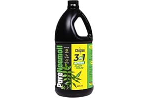 Chipku Pure Cold Pressed Water Soluble Neem Oil Concentrate 500ml | Premium 100% Natural Plant Protector | Makes 100 litter Spray Bottles | Insect & Pest Control for Indoor & Outdoor Plants