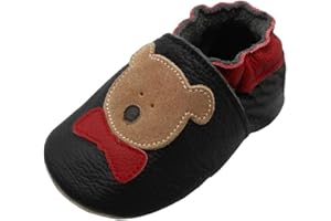 YIHAKIDS Krabbelschuh Babyschuh Lauflernschuh Jungen Mädchen Mokassins Weiche Wildledersohlen Kleinkind Lederschuhe Hausschuhe Lernlaufschuhe