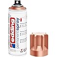 edding 5200 permanent spray - precious copper matt - 200 ml - acrylic paint for painting and decorating glass, metal, wood, ceramic, plastic, canvas - aerosol spray, acrylic spray, paint spray