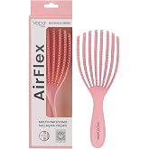 Vepa Airflex Dolaşık Sa&ccedil; A&ccedil;ma Fır&ccedil;ası, Kolay Tarama, Elektriklenme &Ouml;nleyici Tarak (PEMBE)