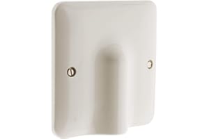 Zenitech Plaque Sortie de câble Diwone 100x100mm