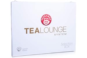 Teekanne Tealounge Kapseln, 20 Teekapseln Probierset, Geschenkbox
