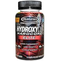 MuscleTech Performance Series Hydroxycut Hardcore Elite | With Caffeine, Green Coffee, L-Theanine and L-Carnitine L…