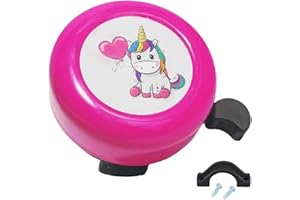 AzureRay Timbre Bicicletas Infantil -Timbre de Bicicleta para Niñas-Timbre de Bicicleta Scooter-Sonido Fuerte-Accesorios para Bicicleta-Timbre Bici Chico Chica para Bocina Bicicleta Infantil