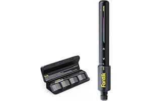 Fanttik K2 Nano 3,7 V Elektro-Mini-Bohrstift, Mini Bohrmaschine mit 20 Bohrern, 800-mAh-Akku, DIY Handbohrer Elektrisch Set für Gehäuse Kunststoff Harz Schmuckherstellung Leiterplatten Aluminiumbleche