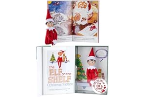 The Elf on the Shelf: A Christmas Tradition (blue-eyed boy scout elf)