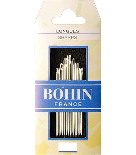 Lot D'aiguilles à Chenille Bohin Taille 22 - Pour Broderie Au Ruban, Points Spéciaux
