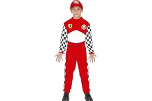 FIESTAS GUIRCA, S.L. Barnens formel 1 rutiga pilotdräkt