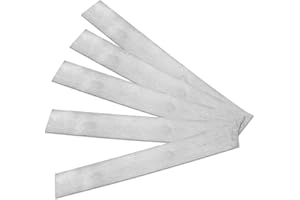 Ruimou 26 piezas de peso fijo para plantas de acuario, tira de plomo anclaje, planta acuática fija, bloque de peso en forma de bricolaje para pesca, pecera, estanque