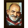 Braj Art Gallery Neem Karoli Baba Graceful Smile Small Photo Frame Size 7.5X10.5 Inches