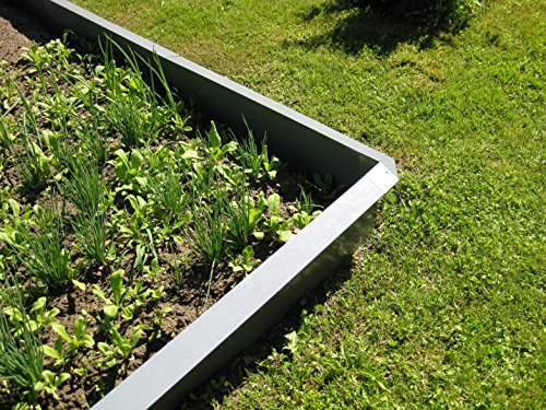 Schneckenzaun Typ 2, 25 cm hoch, 100 cm lang, Metall mit doppeltem Korrosionschutz - 7