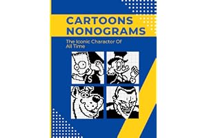 Classic Cartoons Nonograms "The Iconic Character Of All Time": Unleash Your Inner Artist with Beloved Cartoon Characters!