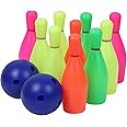 BKDT Marketing Bowling Toy Set With 10 Bottles And 2 Balls Bowling Game Set For Kids (Bowling Toy Set), Multicolor