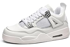 Mevoit Femme Chaussures de Skate Air 4 rétro Classiques pour Homme - Baskets de Basket-Ball décontractées - pour Le Travail, la Course à Pied, la Marche
