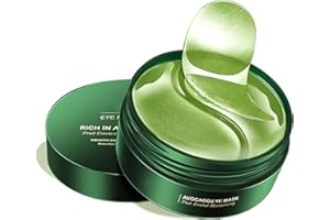 WUIIL Patch Occhi,Patch Occhiaie e Borse,Bende Per Gli Occhi Antietà,Anti Occhiaie,Rimuovi Borse e Puffiness,Idrata Anti-Età,60 Pcs Collagene Patch Occhi