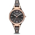 Fossil Bracelet De Montre 8mm Cuir Noir - ES-3199 | LB-ES3199 Fossil Bracelet De Montre 8mm Cuir Noir - ES-3199 | LB-ES3199