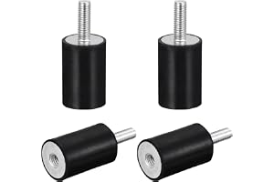 sourcing karta 4 stycken gummifästen M6 plugg/uttag vibrationsisolator stötdämpare D 20 mm x H30 mm