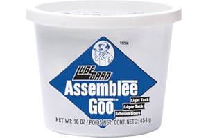 Lubegard 19260 Assemblee Goo, Blue, Light Tack Lubricant, 16 oz.