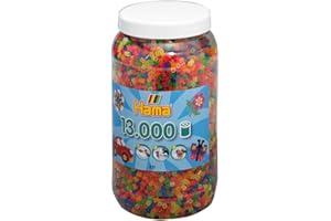 ボーネルンド Hama Perles à Repasser - 211-51 - 13000 pièces Fluo