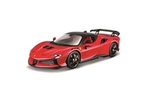 Bburago - Ferrari SF90 XX Stradale 1/18 - Voiture De Collection en Métal - Modèle Réduit Très Détaillé - Miniature Ferrari Officielle - Véhicule Collector De La Marque Mythique