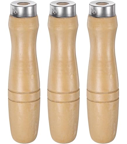 Haromac Manico Per Lime In Legno 100 Mm - Adatto Per Lime Fino A 175 Mm, Colore Naturale
