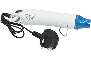 Chutoral Mini Heat Gun Handheld Portable Heat Gun, 300W Multifunction Hot Air Gun Heat Guns for Embossing Shrink Wrapping Paint Drying DIY Crafts