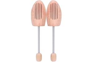 Cikonielf 2 szt. drewniane buty drzewo nosze do butów sprężynowe antydeformacyjne rozszerzające buty drzewo modelujące buty dla mężczyzn kobiet