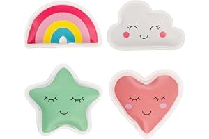 MIK FUNSHOPPING Calentadores de manos y bolsillos reutilizables, almohadillas térmicas para días fríos y para viajes, cojines térmicos con bonitos motivos