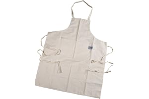 Draper 72930 bomullsförkläde, beige, medium
