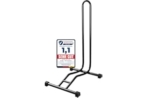 WELLGRO Fahrradständer - Stahl, sicherer Stand - Farbe schwarz