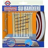 Su Kesici Bariyer Kendinden Yapışkanlı Duş, Kapı Eşiği, Mutfak Tezgahı 2Mt