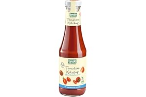 Ketchup sans sucre sucré au sirop d'agave sans gluten BIO 500ml Byodo